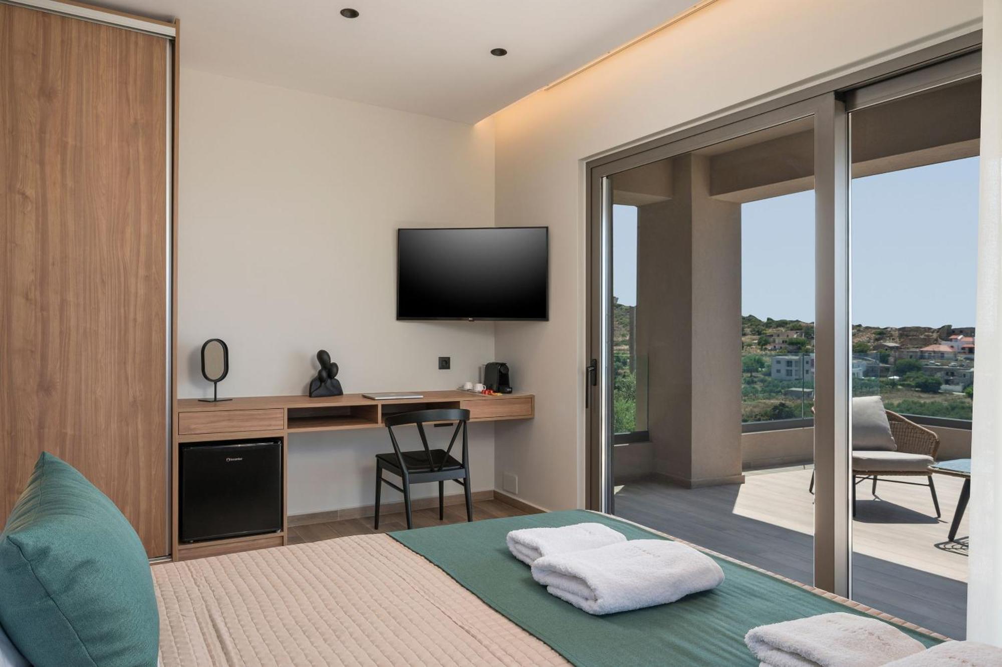 Villa Ekphrasis With Sea View And Jacuzzi Ravdhoúkha المظهر الخارجي الصورة