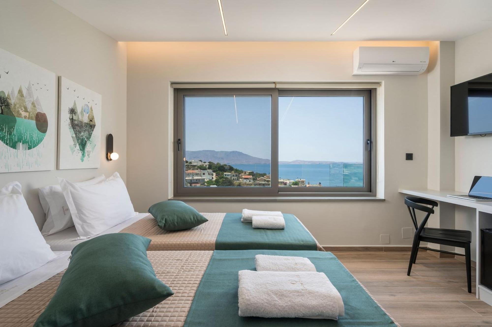 Villa Ekphrasis With Sea View And Jacuzzi Ravdhoúkha المظهر الخارجي الصورة